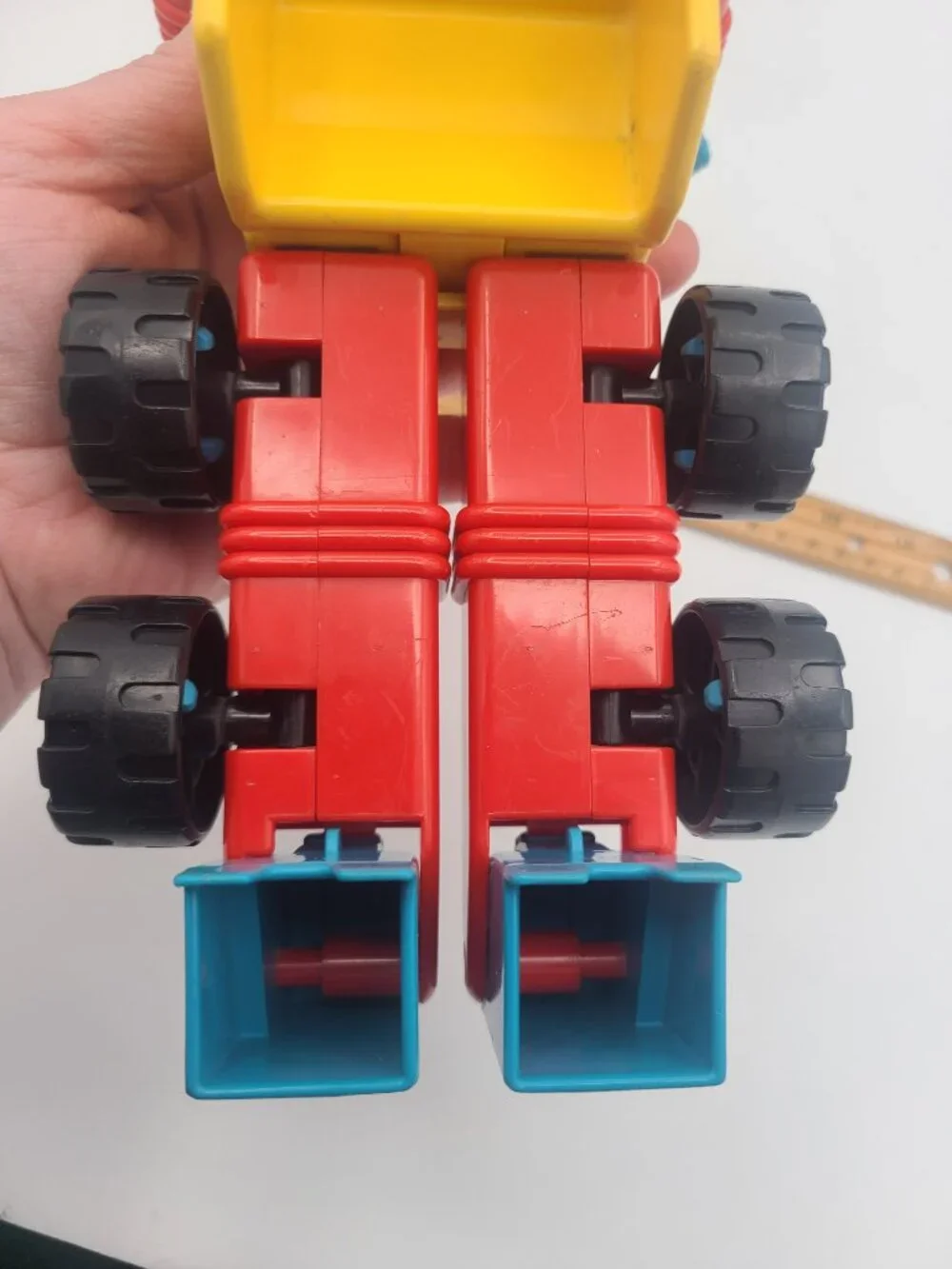My First Transformers Dump Truck Action Figure Playskool 1986 Takara Vintage
